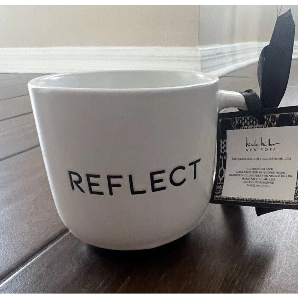 "REFLECT" By Nicole Miller Collection Coffee Mug - Picture 9 of 9